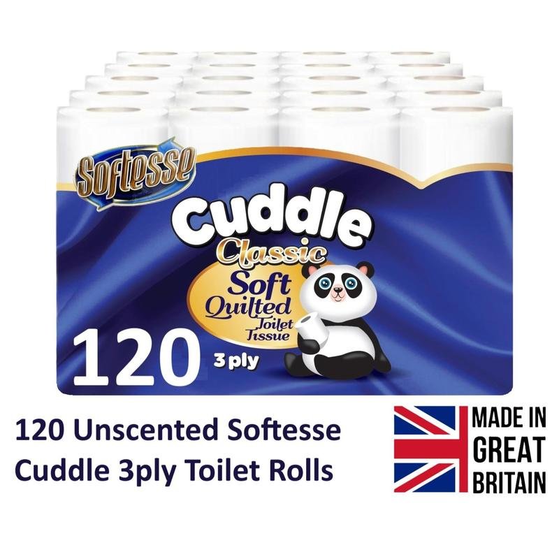 NO.1 sale 120 Non-Scented Toilet Roll Cuddle Tissue Paper